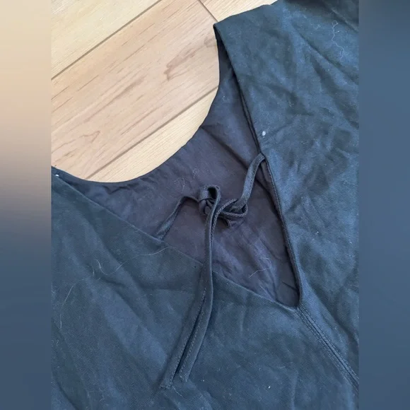 Madewell Embroidered Tassel Linen Tee Dress XXS(can likely fit up to M) - Picture 12 of 13